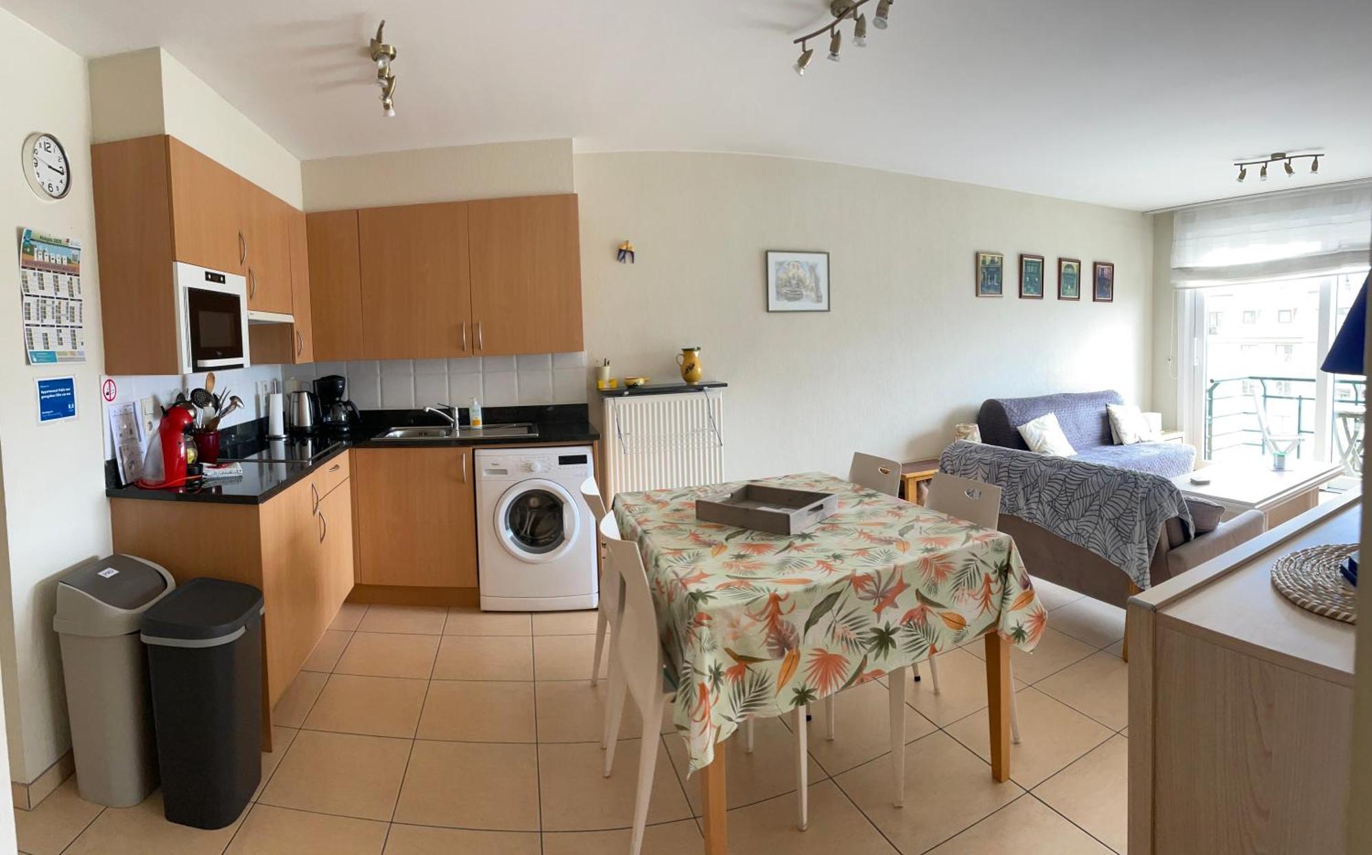 Апартаменти Appt Pablo Met Prive-Garage, Vlakbij Zee, In Koksijde-Bad Екстер'єр фото